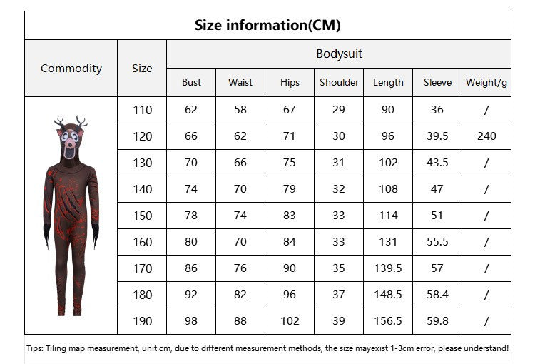 99 Nights In The Forest Deer Owl Kids Cosplay Costume Deer Owl Animal Cosplay Suit Halloween Party Costumes for Adult Children