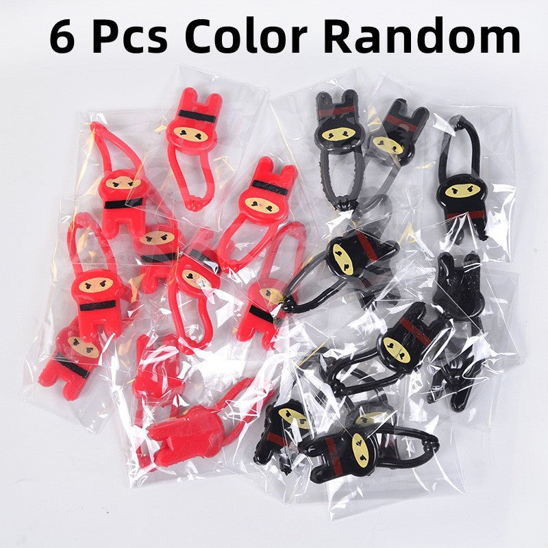 6/12pcs Soft Plastic Mini Finger Shooter Scar Game Children's Birthday Party Gift Pinata Stuffers Children's Favorite Party Toy