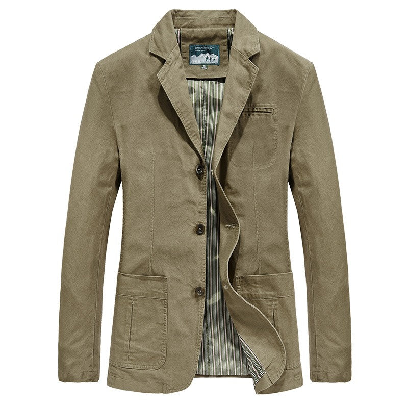 Men Suit Jacket Spring Autumn New Solid Color Waterproof Windbreaker Coat Men Brand Outwear Fashion Slim Casual Jacket Men