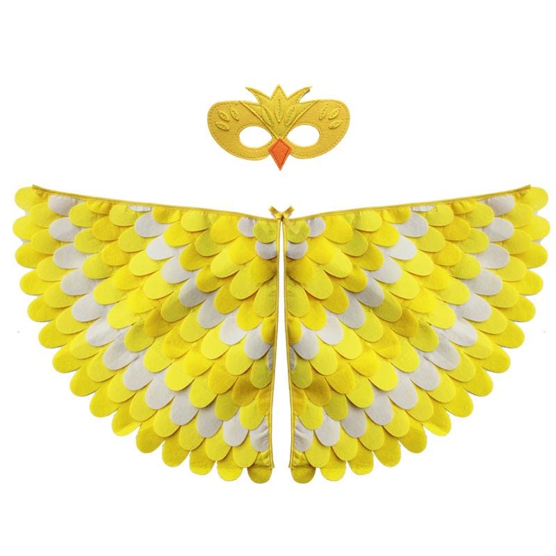 Kids Animal Costume Birds Felt Wings Fun Cosplay Halloween Costumes Butterfly Wing