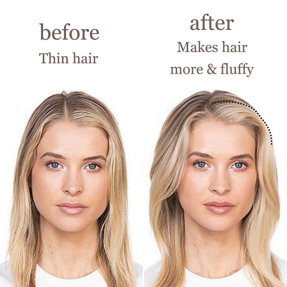 MERISI HAIR Apliques de Cabelo Sintético Liso Invisível com 2 Presilhas, Aumento de Volume, Extensões de Cabelo, Cobertura Lateral Superior
