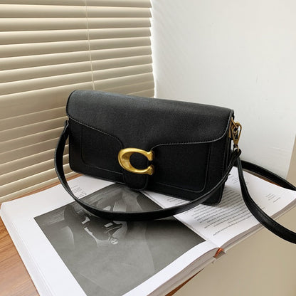 2025 Hot! Women's Simple Caviar Small Square Crossbody Bag - Portable & Fashion - Forward Design