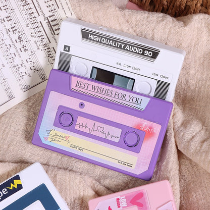 Recording Voice Card Tape Greeting Card Recordable 60 Seconds DIY Recording MusicCard Valentine's Day Anniversary Birthday Gift