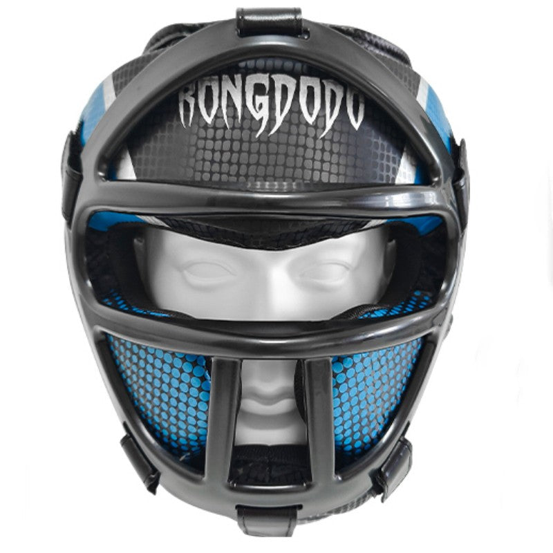 Capacete Sanda Máscara Facial Removível Proteção Espessa Capacete de Taekwondo para Adultos e Crianças Protetor de Cabeça de Boxe Equipamento de Proteção para Artes Marciais