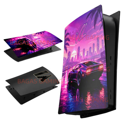 Digital Edition GA Face Plates  for PS5 Fat Console Accessories Shell Panel for PlayStation5 Pro Protective V Cover for PS5 Slim