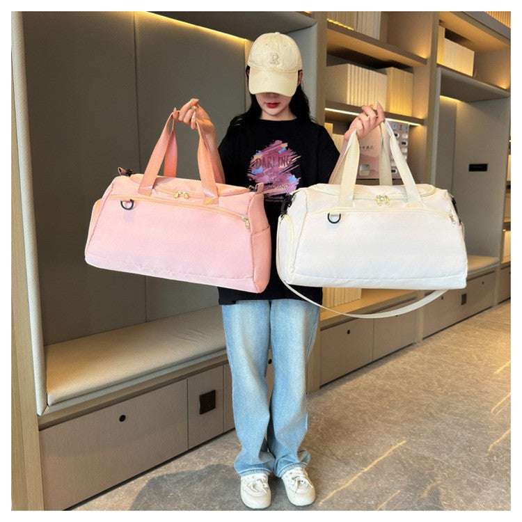 Unisex sports fitness Handbag large capacity dry wet separation swimming bag short distance business trip hand-held travel bag