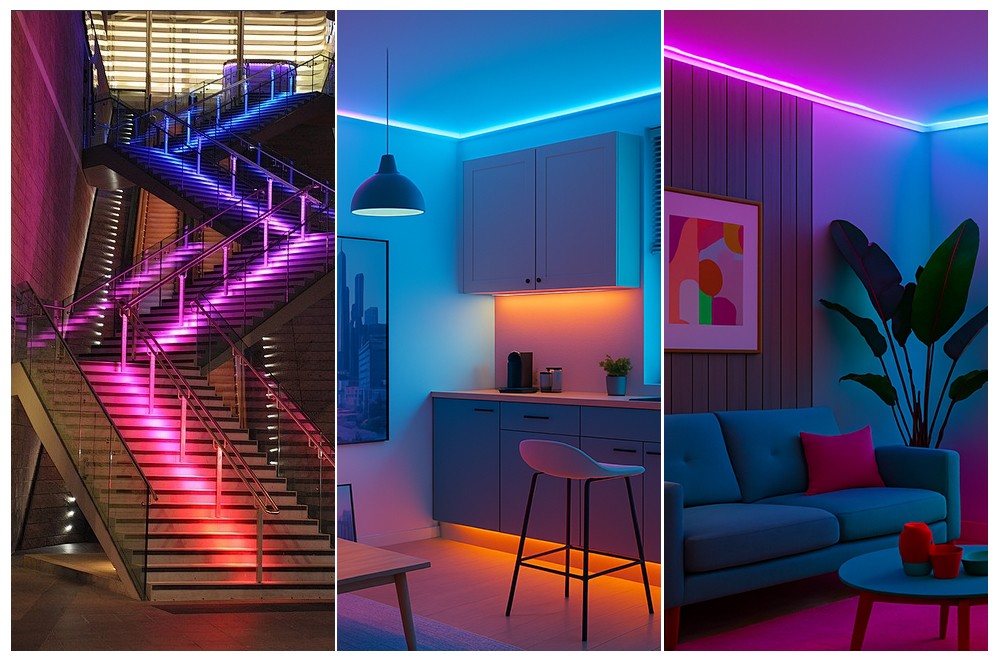 WS2811 COB LED Strip Pixel Addressable WS2812B 720 LEDs RGB Dream Color High Density Flexible COB Lights Black White DC12V 24V