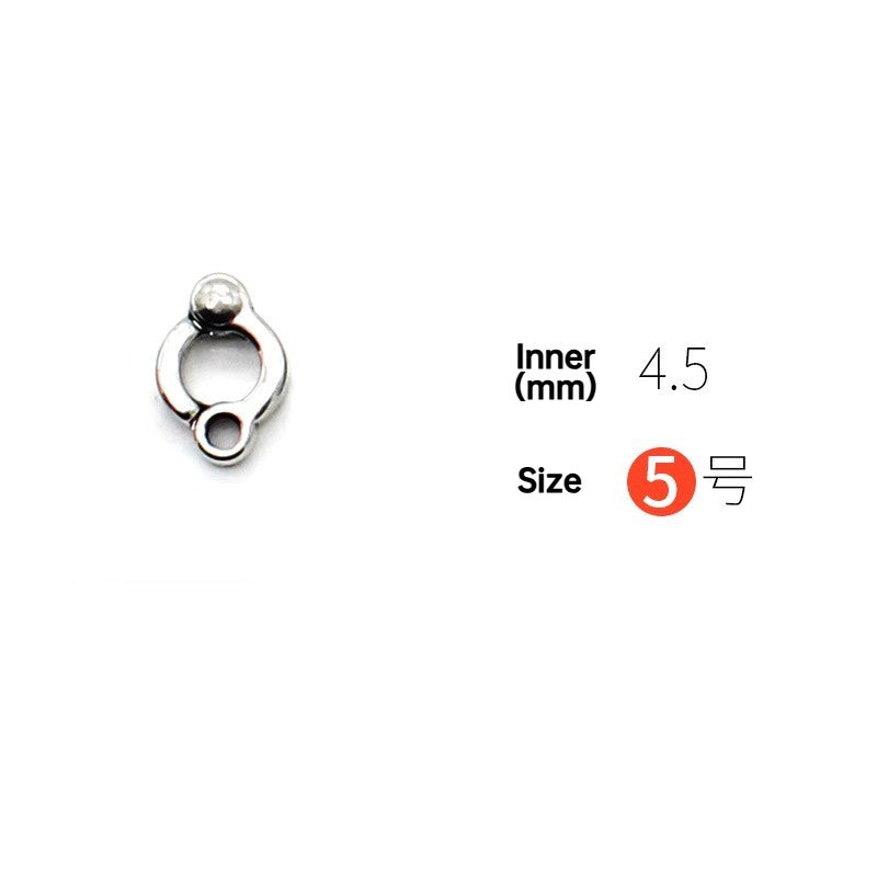 3.5mm-14.5mm Anel de Perna de Papagaio Anel de Pata de Corda Voadora de Pássaro Acessórios Externos para controle de voo de pássaros ao ar livre
