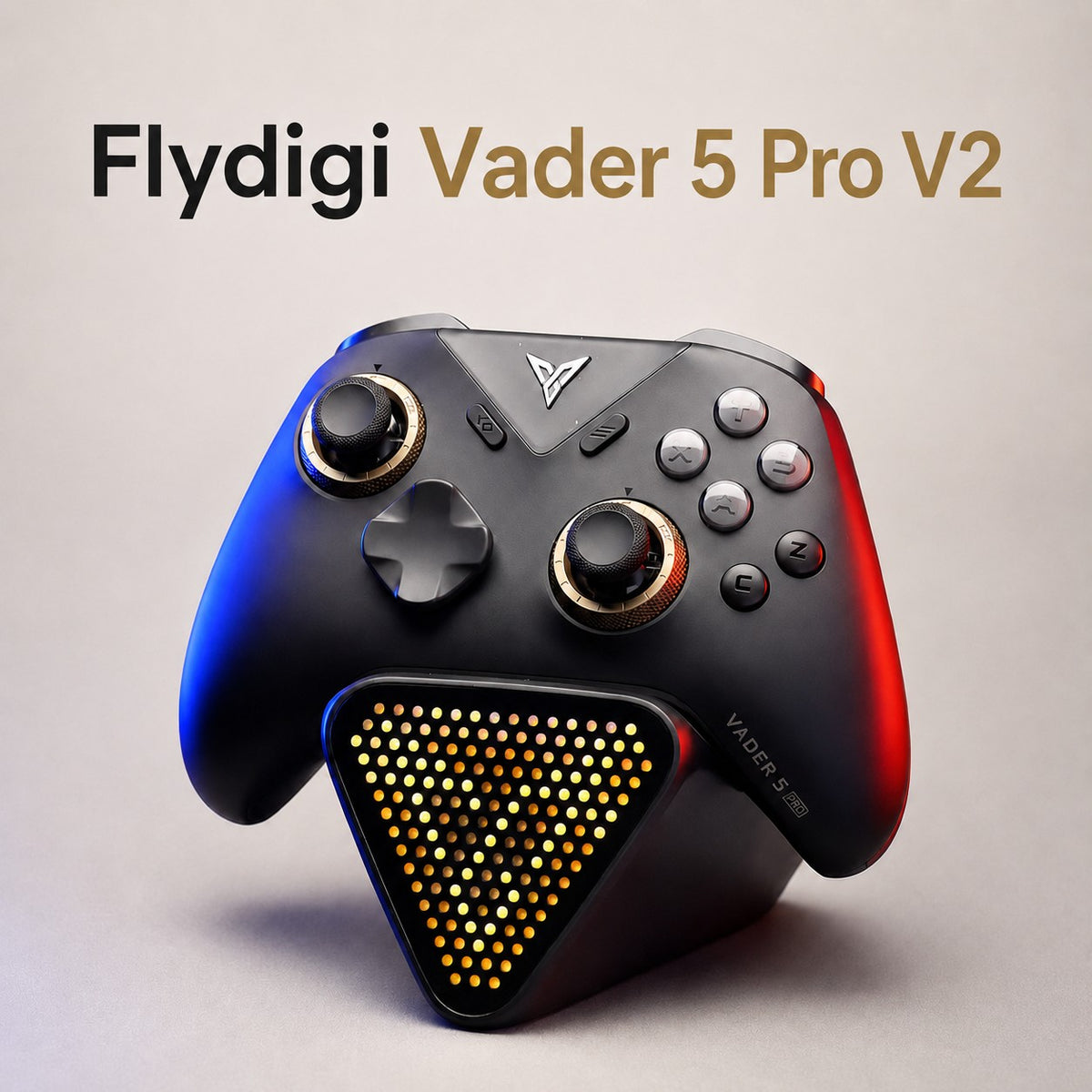 Flydigi Vader 5 Pro V2 Wireless Controller 4ms Low Latency FORCEFLEX Joystick 8 Remappable Buttons for NS Mobile TV PC