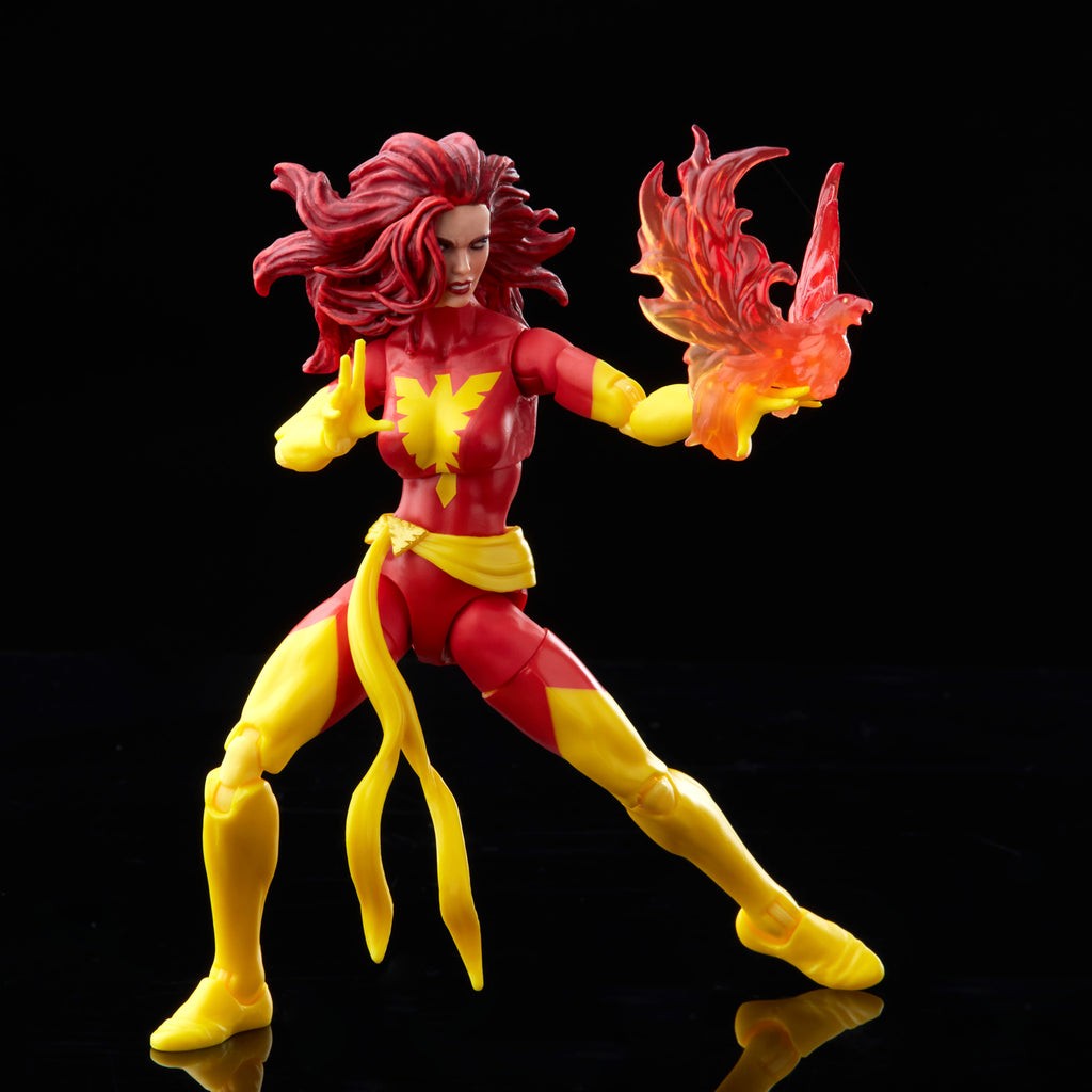 Boneco de Ação Marvel Legends Retro Wolverine Espiral Avalanche Longshot Dark Phoenix Multiple Man 6"