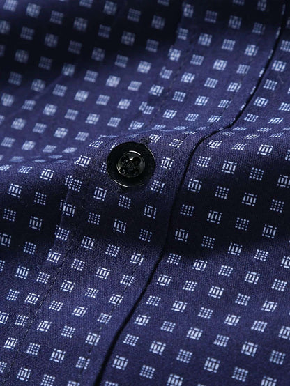 Bolubao Men Shirt Brand New Men's Fashion Polka Dot Long Sleeve Elastic Shirt Four Season Smart Casual Male Shirts