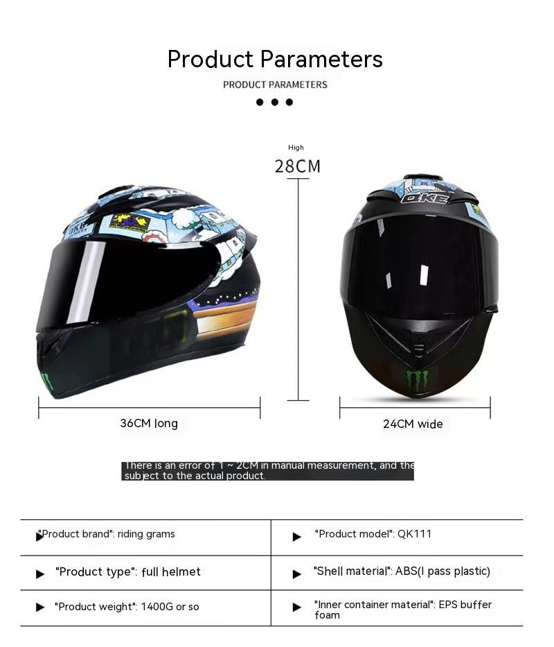 Motorcycle For Venom Helmet Unisex DOT Helmet cruise retro Motocross Full Face Helmet riding Helmet Casco Capacete