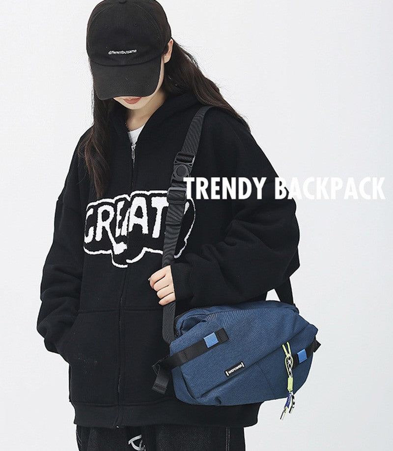 High Quality Nylon Panelled Waist Packs 2024 New Brand Unisex Chest Pack Casual Outdoor Travel Crossbody Bag Men Wasit Belt Bags