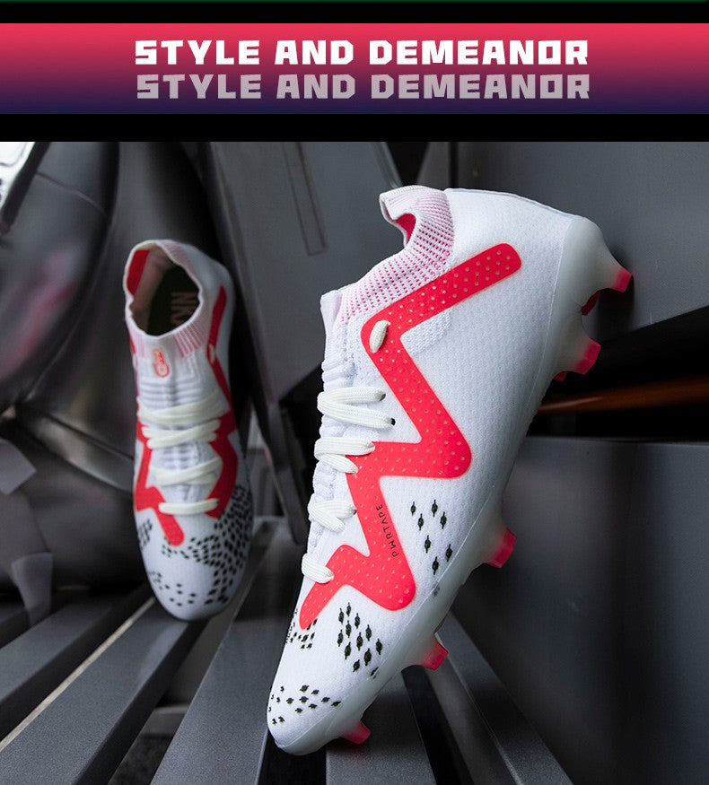 Men Society Soccer Shoes Cleats Professional Football Field Boots Fast Grass Training Football Shoes High Quality Sneaker Match