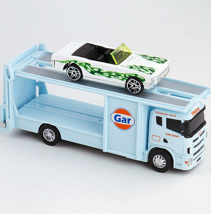 Caminhão Scania Contêiner 1:64 Caminhão Contêiner Americano Liga de Metal Diecast Modelo de Carro Veículos em Miniatura Colecionáveis Hobby Presente