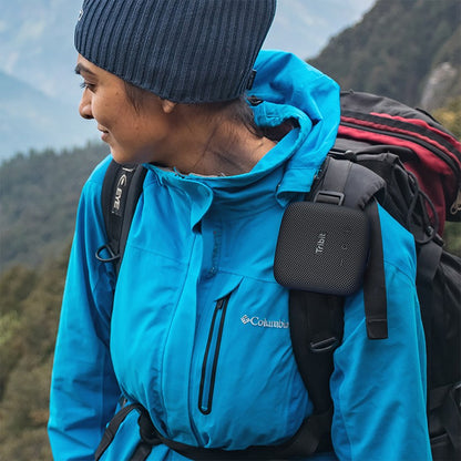 Caixa de Som Portátil Tribit-StormBox Micro Bluetooth, À Prova D'Água IP67, para Festas ao Ar Livre, Acampamento, Viagem, Alto-falante Sem Fio, Microfone Embutido