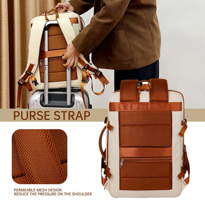 Backpack Unisex New Simple Business Computer Backpack Outdoor Large Capacity Travel Bag Student School Bag Boys