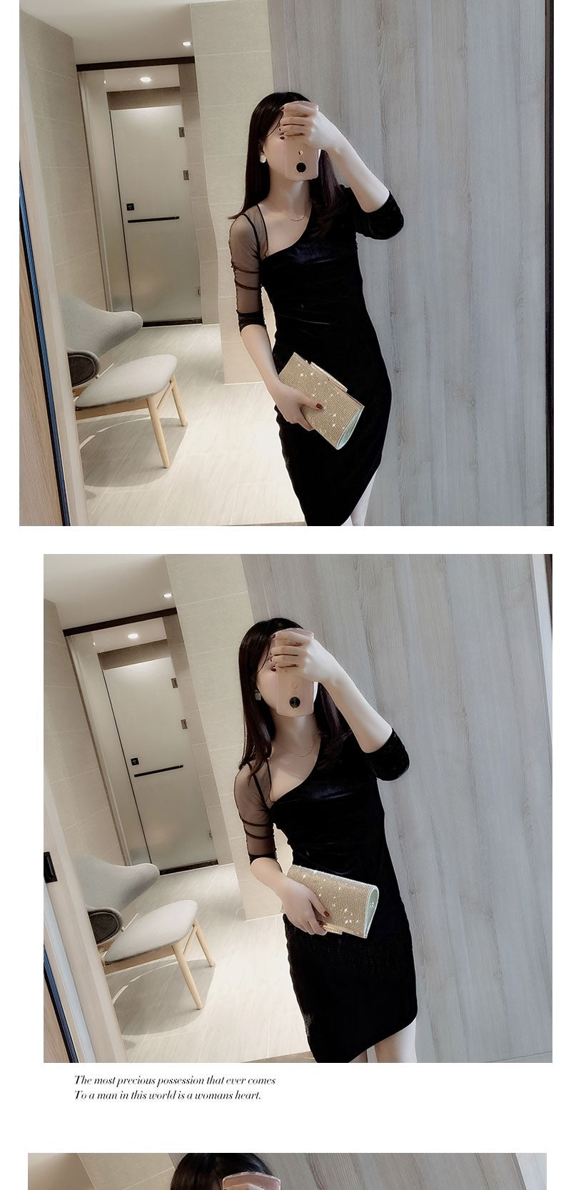 Luxurious ladies' dinner bag, exquisite evening dress bag, princess party bag