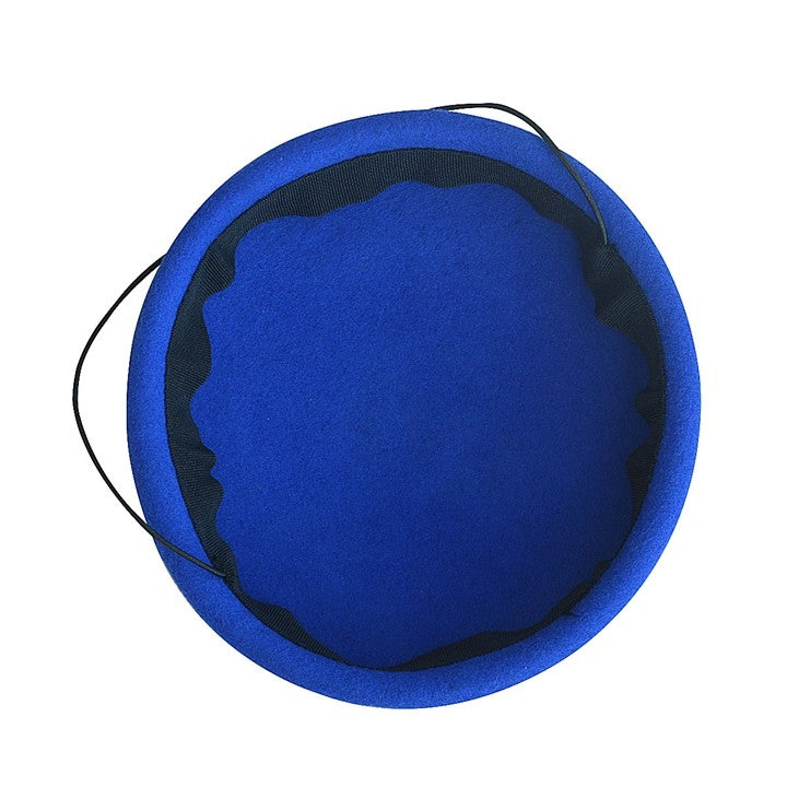 Lawliet Circle Feminino Capacete Chapéus de Feltro de Lã Chapéus Pillbox Fascinator para Mulheres Suprimento de Chapelaria Base de Chapéu Chapéus de Coquetel