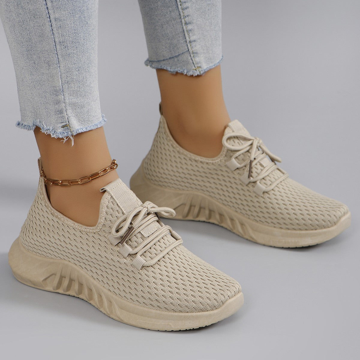 Women's summer breathable mesh flat shoes women's shoes casual sports shoes, clearance free shipping