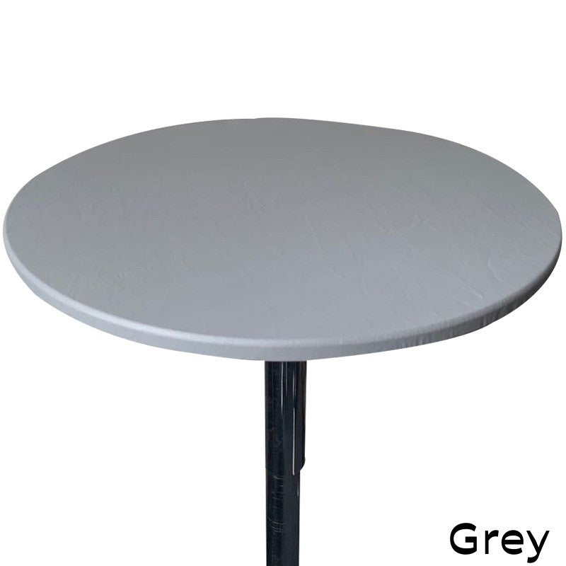 New 60-140cm Weding Round Table Cover Waterproof Case Dining Table Oil-Proof Elastic Tablecloth Fitted Wedding Decoration Hotel