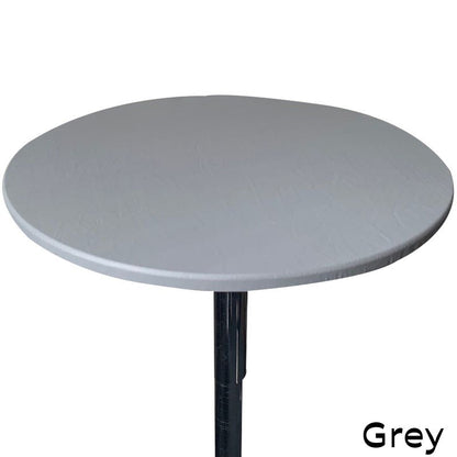 New 60-140cm Weding Round Table Cover Waterproof Case Dining Table Oil-Proof Elastic Tablecloth Fitted Wedding Decoration Hotel