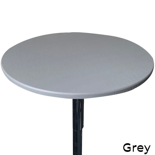 New 60-140cm Weding Round Table Cover Waterproof Case Dining Table Oil-Proof Elastic Tablecloth Fitted Wedding Decoration Hotel