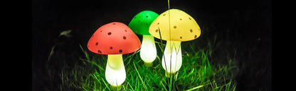 Solar Mushroom Light Garden Outdoor Decor 8 Modes Waterproof Mushroom Lamp Pathway Landscape Yard Easter Halloween Xmas Sunlight