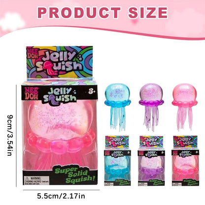 2026 hot Cute Nee Doh Jelly Hops Octopus Fidget Toy, Waterproof Water Play Sensory Toy, Great Gift for Boys and Girls