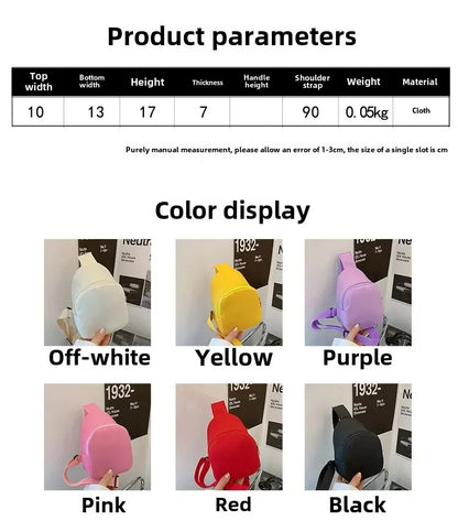 Children Chest Bag Six Seven Italian Brainrot Kids Bag for Girl Boy Daily Travel Purse Cartoon 6 7 Memes Long Strap Shoulder Bag