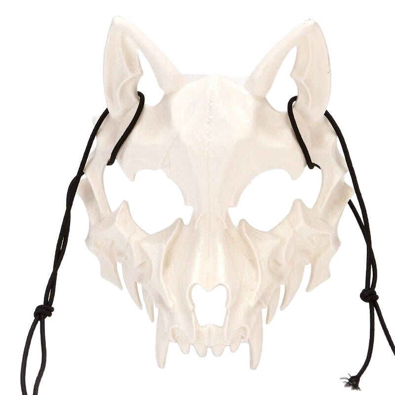 Creative Halloween Face Mask Tiger Werewolf Mask Party Dress Up Props Halloween Gifts for Friends