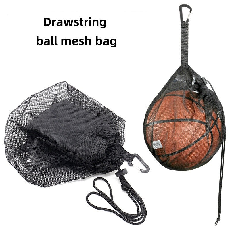 Mochila Portátil com Cordão, Bolsas Pequenas de Bolas para Pendurar, Bolsas de Armazenamento de Futebol, Vôlei, Basquete, Saco de Malha para Brinquedos de Jogo