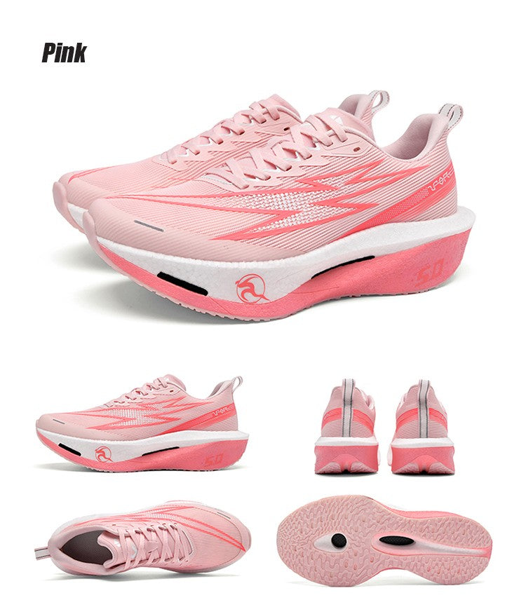 5.0 MIX Carbon Plate Running Shoes for Men and Women Racing Marathon Stable Rebound Shock-absorbing Training Sneakers