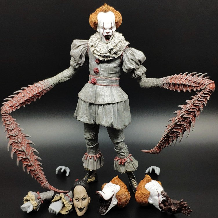 Neca Pennywise Coringa Figura Stephen King'S A Coisa Pennywise Coringa Palhaço Modelo Brinquedo De Terror De Halloween Presentes Colecionáveis De Natal