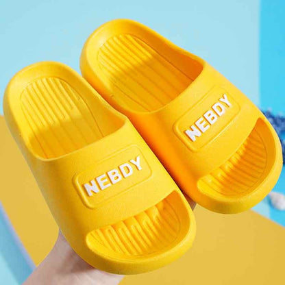 Children's Slippers for Summer Boys and Girls Indoor Bathroom Soft-Soled Thickened Anti-Slip Baby Slippers and Cool Sandals