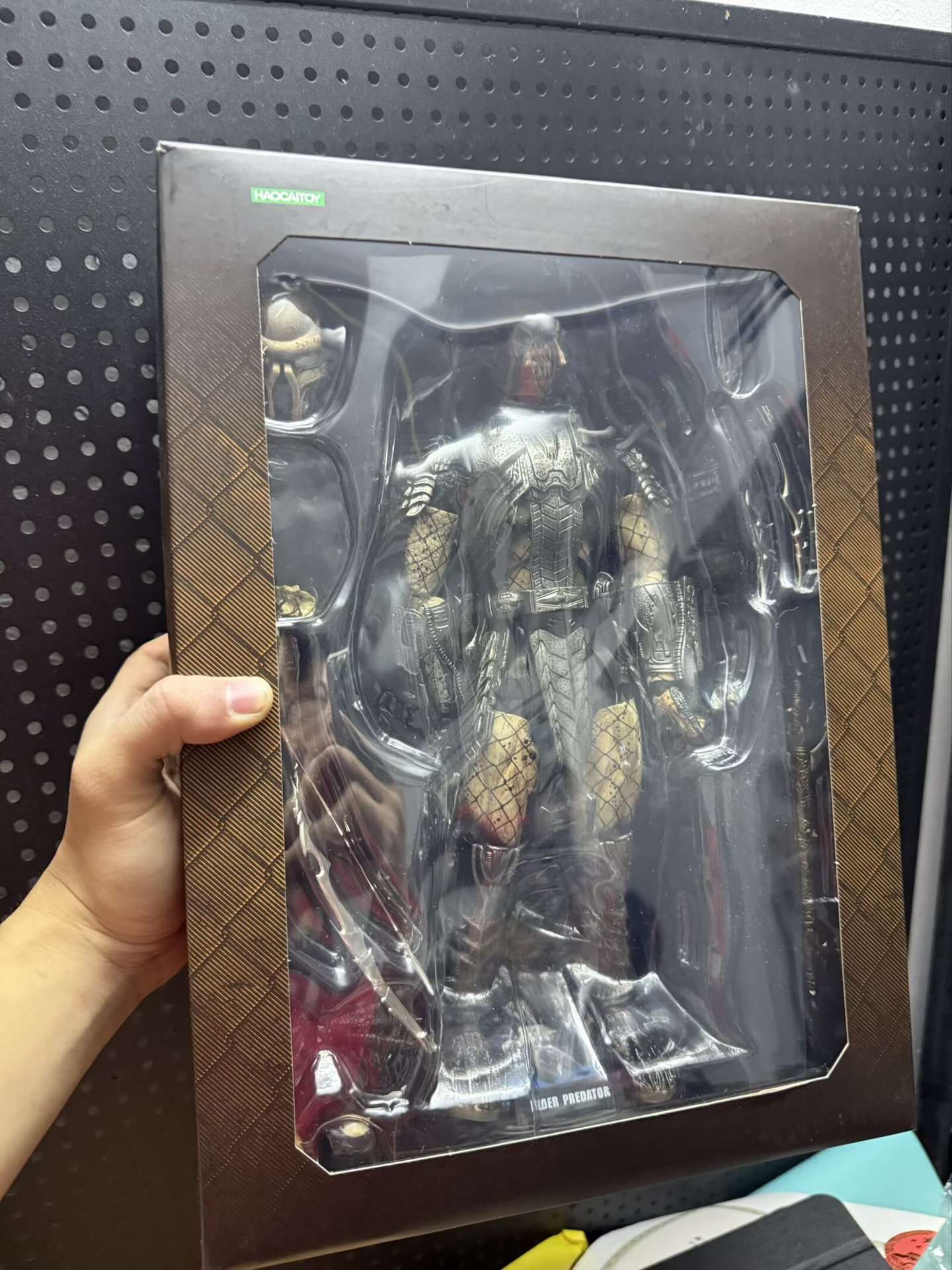In Stock 1/6 Predator Hc Flower Crab Elder B C Version Scarred Predator Action Figure Model Desktop Collection Decoration Toy