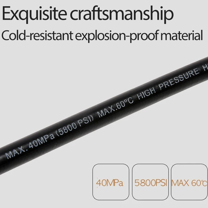 Mangueira Extensora de Água para Lavadora de Alta Pressão, de Comprimento Personalizável, M22-PIN14mm 15mm para Pistola de Lavagem de Carros de Alta Pressão