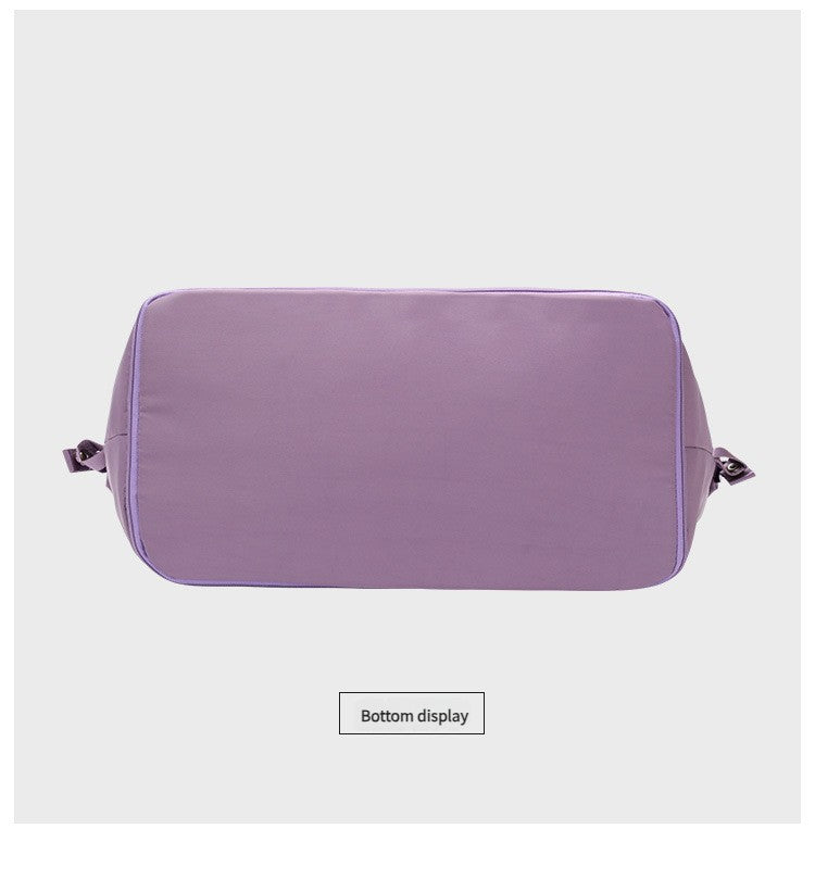 Travel Fitness Waterproof Foldable Luggage Handbag Outdoor Luggage Storage Bag Dry Wet Separation Fitness Bag Handbag