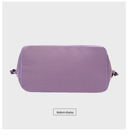 Travel Fitness Waterproof Foldable Luggage Handbag Outdoor Luggage Storage Bag Dry Wet Separation Fitness Bag Handbag