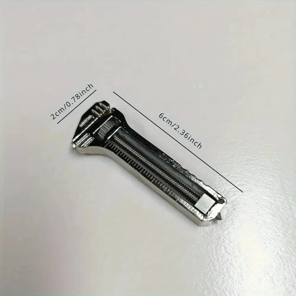 1PC EDC Multiferramenta Compacta Ferramenta Portátil Chaveiro Faca de Bolso Chave de Fenda Multiferramenta Kit de Sobrevivência para Acampamento