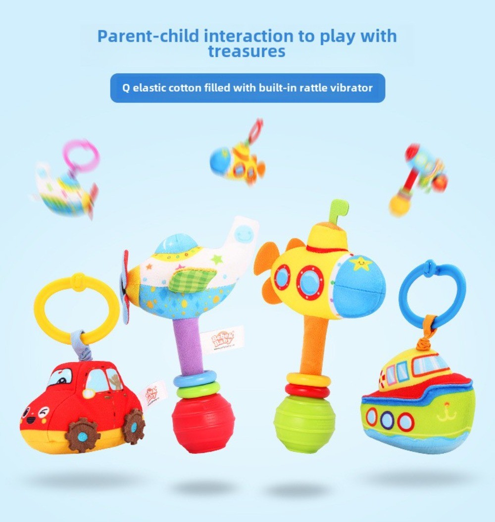 0-1 Years Old Baby Toys Newborn Baby Soothing Educational Toys Hand Rattles Bed Bells Toddler Toys Baby Toys for Stroller