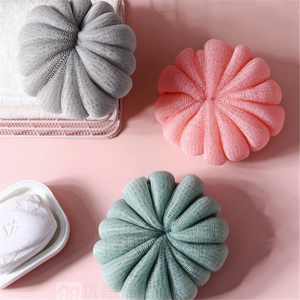 Bath Bubble Ball Exfoliating Scrubber Soft Shower Mesh Foaming Sponge Body Skin Cleaner Cleaning Tools Bathroom Accessories