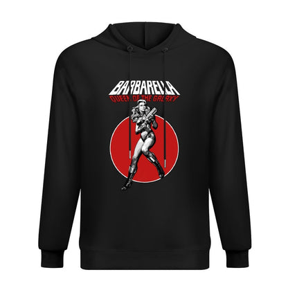 Barbarella - Queen of the Galaxy Hoodie japanese style men's winter sweater mens designer clothes mens hoodie