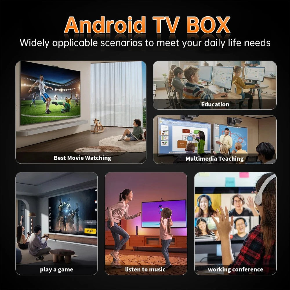 YOZHIXU Smart TV Box X10 RK3518 Android 16 Streaming Media Player Quad Core Cortex A53 Ram 4GB 8GB Rom 64GB 128GB Set Top Box