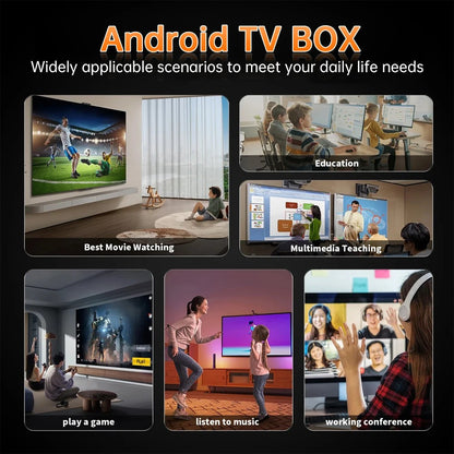 YOZHIXU Smart TV Box X10 RK3518 Android 16 Streaming Media Player Quad Core Cortex A53 Ram 4GB 8GB Rom 64GB 128GB Set Top Box
