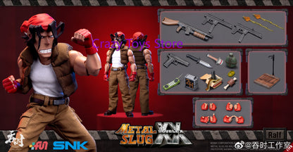 Em Estoque TUNSHI TS-012 1/12 Metal Slug LEONA Heidern Cabeça Dupla Conjunto Completo 6 Polegadas Boneco Articulado Modelo de Brinquedo