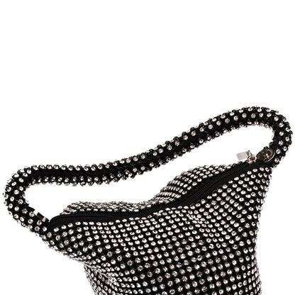 Mini Evening Clutch Bag Women Girl Glitter Rhinestone Party Prom Wedding Purses