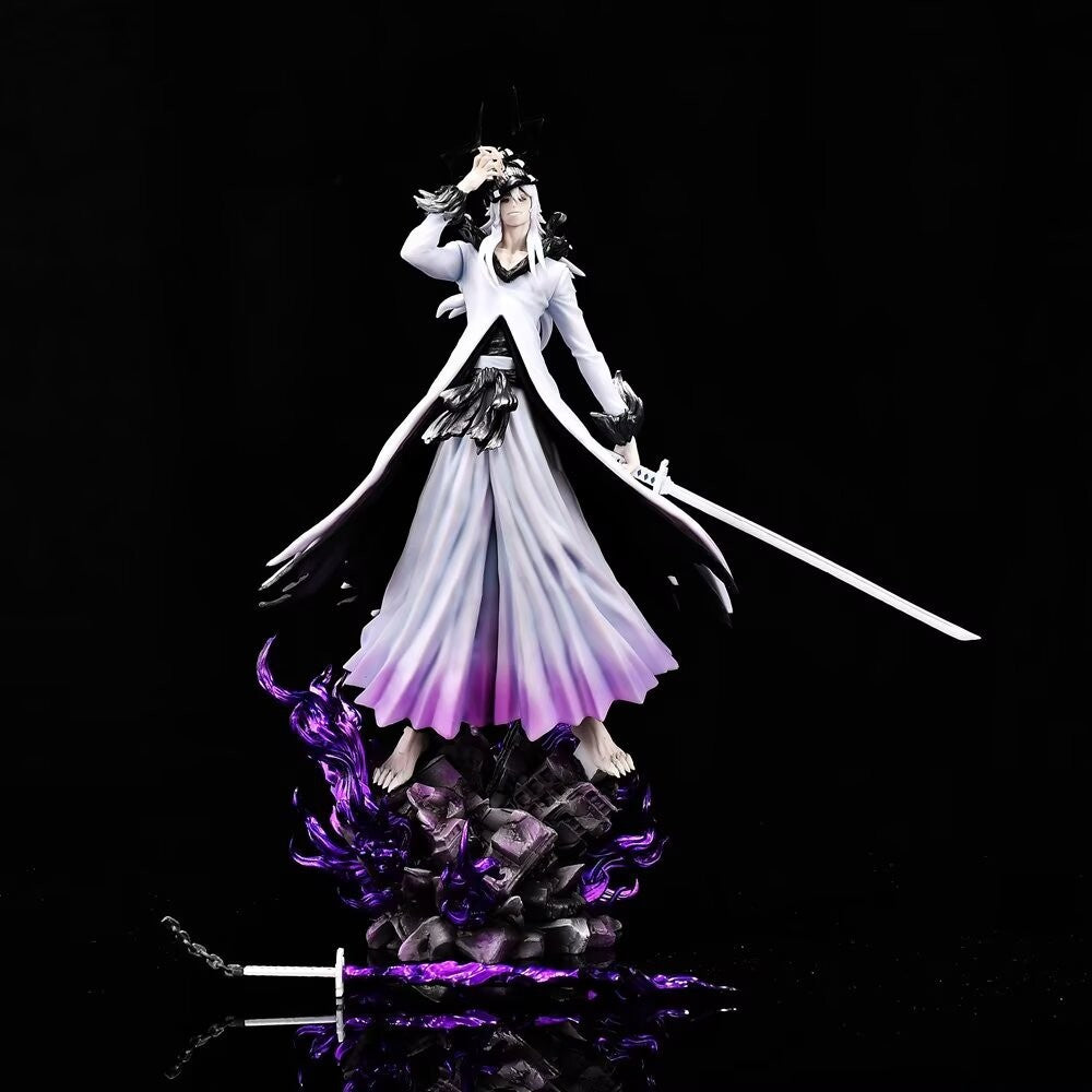 31-33cm Bleach Kurosaki Ichigo Duas Formas Grande Figura de Anime Modelo Estátua Coleção de Meninos Decoração de Mesa Ornamentos Brinquedos Presentes