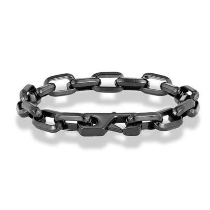 Pulseira de Corrente O Simples de Charme Cuba Masculina Feminina Moda Dubai Elo Punk Hip Hop Aço Inoxidável Casal Bangle Joias da Moda Presentes
