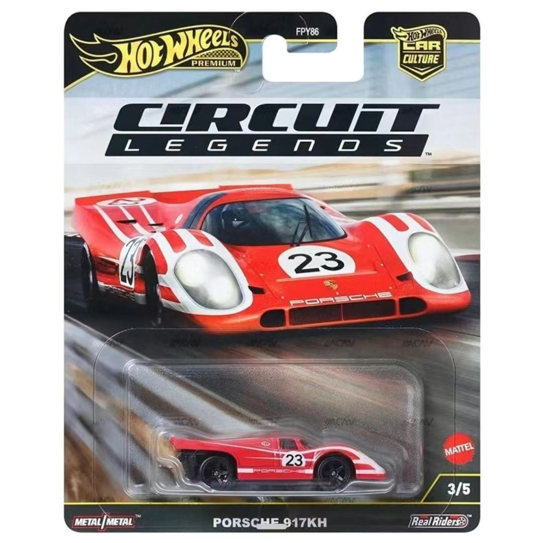 Hot Wheels Original Ferrari 499P Nº 0 Itens Ocultos Track Legend Série Car Culture 2025 Caixa K (Mix 5) Premium Die-Cast 1:64